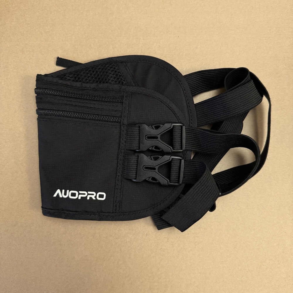 AUOPRO Shoulder Holster Bag Unisex OS Black RFID Blocking Anti-Theft Travel Bag